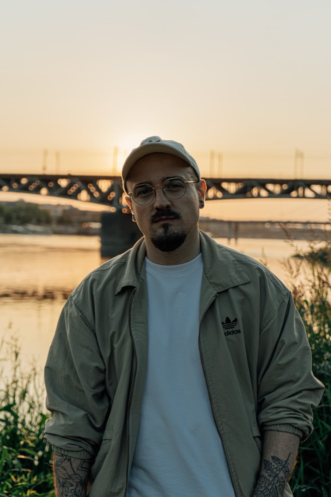 Michał Wrzos nad Wisłą (fot. Maciej Buszman)